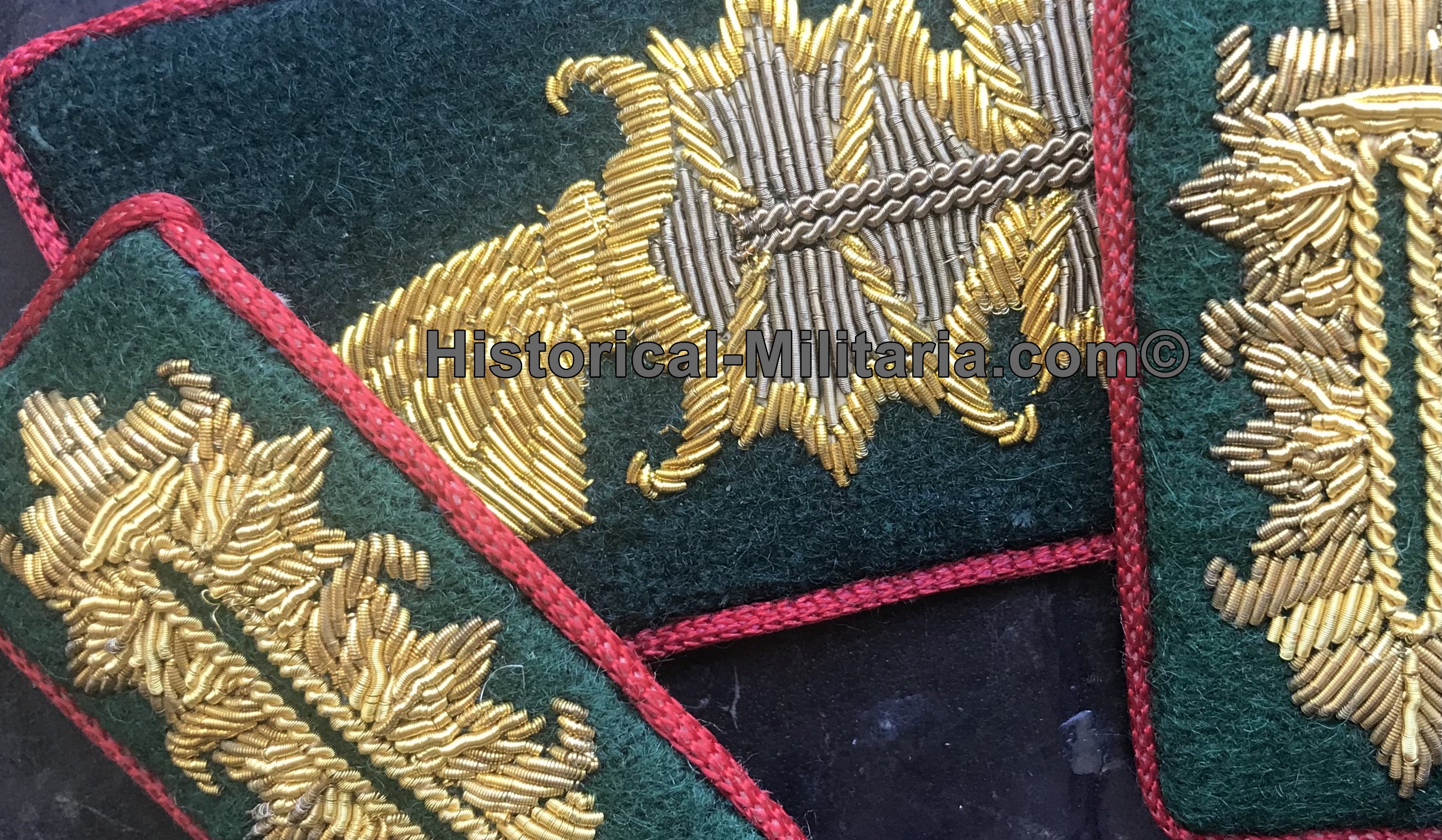 Wehrmachtsbeamte im Generalsrang Kragenspiegel + Ärmelpatten SET - German Army Administrative collar tabs and cuff tabs - Set di Mostrine da Generale dell'amministrazione esercito tedesco Heer Wehrmachtsbeamte im Generalsrang Kragenspiegel + Ärmelpatten SET - German Army Administrative collar tabs and cuff tabs - Set di Mostrine da Generale dell'amministrazione esercito tedesco Heer