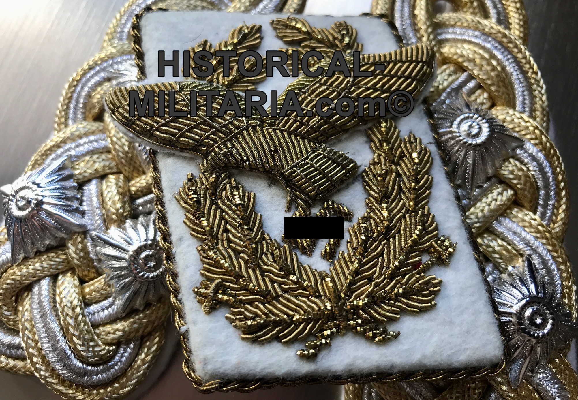 Luftwaffe Generaloberst Kragenspiegel Set +Schulterklappen - Luftwaffe General set collar tabs + shoulder boards - Set da Corpo d'armata della Luftwaffe tedesca Generaloberst Luftwaffe Generaloberst Kragenspiegel Set +Schulterklappen - Luftwaffe General set collar tabs + shoulder boards - Set da Corpo d'armata della Luftwaffe tedesca Generaloberst