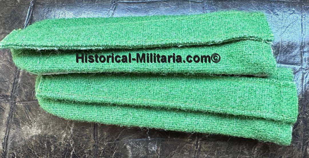 Wehrmacht Jägertruppe Oberleutnant Schulterklappen wiesengrün matt - Mountain Troops 1st Lieutenant dull shoulder boards meadow green - Spalline da Tenente Cacciatori di Montagna verde prato Wehrmacht Jägertruppe Oberleutnant Schulterklappen wiesengrün matt - Mountain Troops 1st Lieutenant dull shoulder boards meadow green - Spalline da Tenente Cacciatori di Montagna verde prato