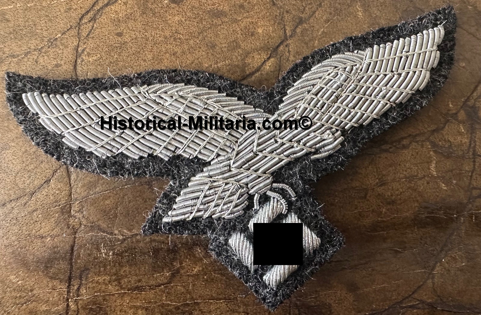 Luftwaffe Officer Cap Eagle SET on greyblue - Luftwaffe SET Adler und Kokarde graublau - Aquila da bustina o berretto su panno grigioblu Luftwaffe - 1 x left on stock Luftwaffe Officer Cap Eagle SET on greyblue - Luftwaffe SET Adler und Kokarde graublau - Aquila da bustina o berretto su panno grigioblu Luftwaffe - 1 x left on stock